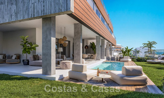 Nouveaux appartements passifs modernes dans une station balnéaire 5 étoiles à vendre à Marbella avec une vue imprenable sur la mer 51399 