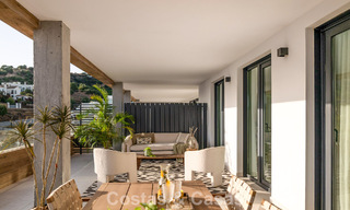 Nouveaux appartements modernes dans une station balnéaire 5 étoiles à vendre à Marbella avec une vue imprenable sur la mer 802785 