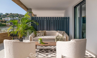 Nouveaux appartements modernes dans une station balnéaire 5 étoiles à vendre à Marbella avec une vue imprenable sur la mer 802786 