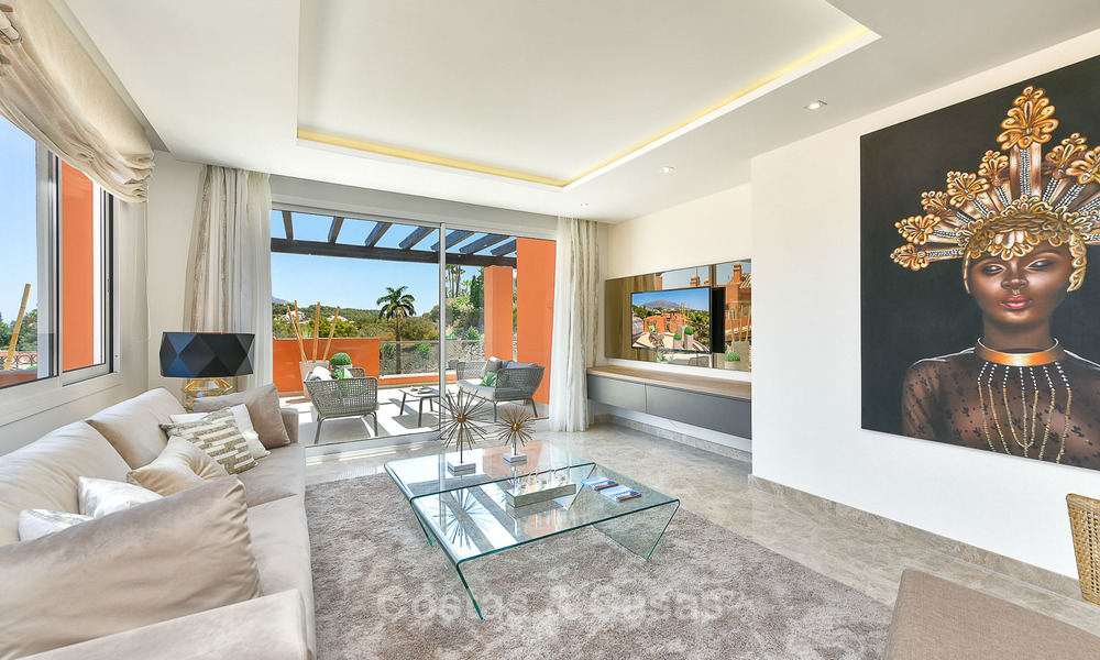 Nouveaux appartements de style andalou à vendre, Golf Valley, Nueva Andalucia, Marbella 6220