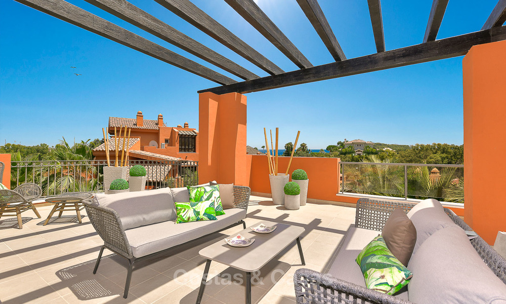 Nouveaux appartements de style andalou à vendre, Golf Valley, Nueva Andalucia, Marbella 6222
