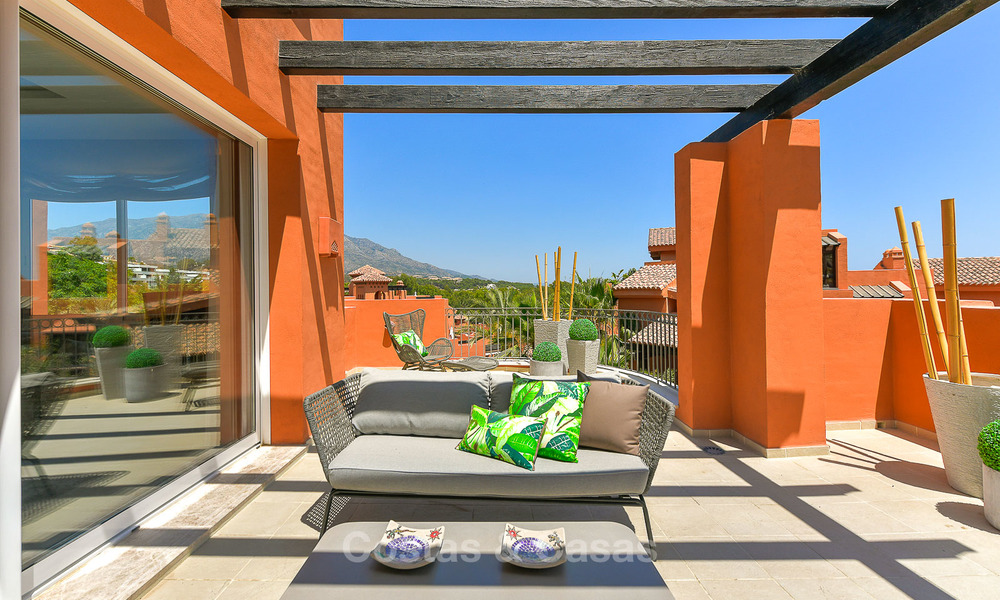 Nouveaux appartements de style andalou à vendre, Golf Valley, Nueva Andalucia, Marbella 6223