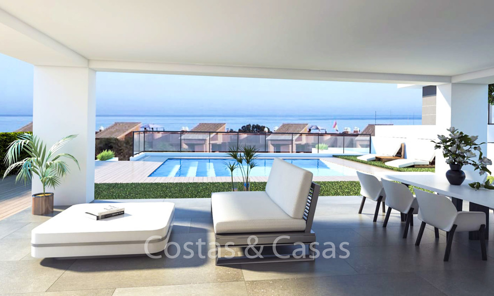 Villas contemporaines neuves à prix attractifs à vendre, à quelques minutes à pied de la plage, Manilva, Costa del Sol 6284
