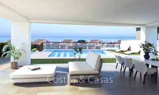 Villas contemporaines neuves à prix attractifs à vendre, à quelques minutes à pied de la plage, Manilva, Costa del Sol 6284 