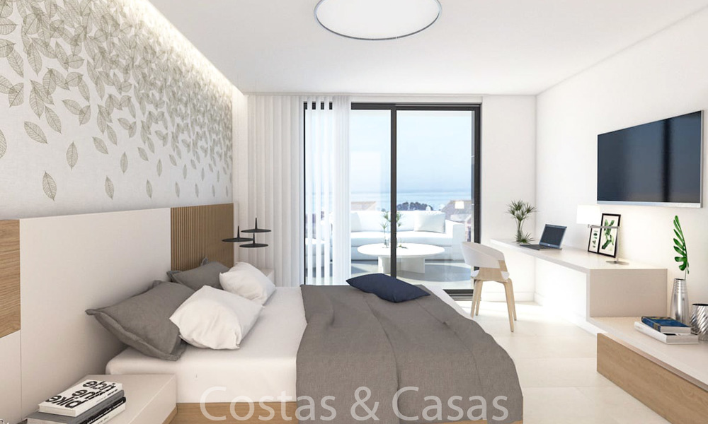 Villas contemporaines neuves à prix attractifs à vendre, à quelques minutes à pied de la plage, Manilva, Costa del Sol 6289