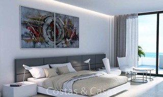Villas de luxe modernes à vendre, avec vue sur la mer et le golf, Manilva, Costa del Sol. 6293 