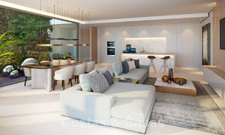 Nouveaux appartements de luxe de style contemporains à vendre avec vue extraordinaire sur la mer, le golf et la montagne - Benahavis, Marbella 31066 