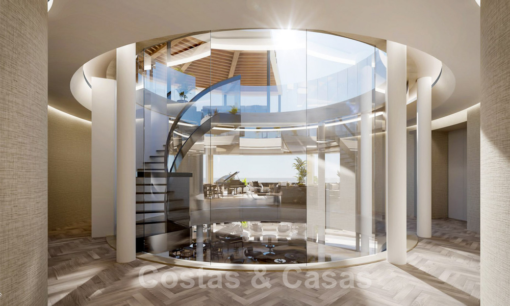Nouveaux appartements de luxe de style contemporains à vendre avec vue extraordinaire sur la mer, le golf et la montagne - Benahavis, Marbella 31079