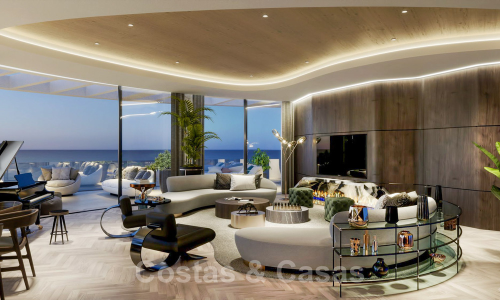 Nouveaux appartements de luxe de style contemporains à vendre avec vue extraordinaire sur la mer, le golf et la montagne - Benahavis, Marbella 31083