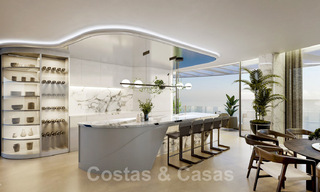 Nouveaux appartements de luxe de style contemporains à vendre avec vue extraordinaire sur la mer, le golf et la montagne - Benahavis, Marbella 31084 
