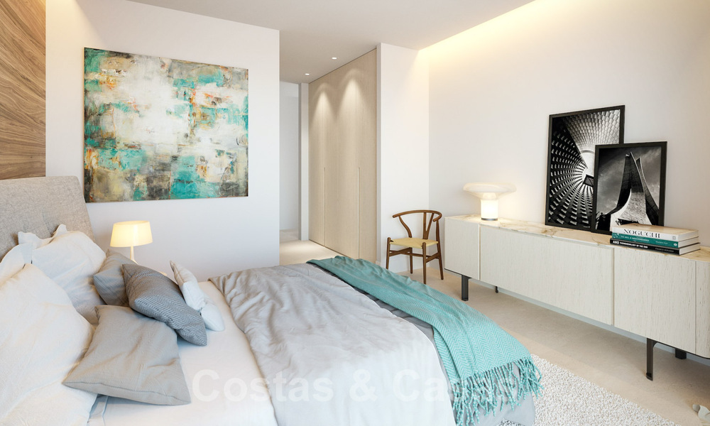 Nouveaux appartements de luxe de style contemporains à vendre avec vue extraordinaire sur la mer, le golf et la montagne - Benahavis, Marbella 31093