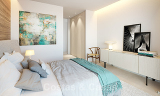 Nouveaux appartements de luxe de style contemporains à vendre avec vue extraordinaire sur la mer, le golf et la montagne - Benahavis, Marbella 31093 