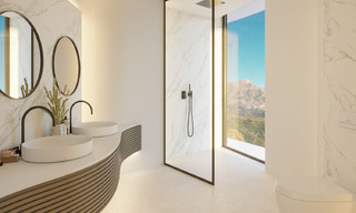 Nouveaux appartements de luxe de style contemporains à vendre avec vue extraordinaire sur la mer, le golf et la montagne - Benahavis, Marbella 31100 
