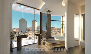Nouveaux appartements de luxe de style contemporains à vendre avec vue extraordinaire sur la mer, le golf et la montagne - Benahavis, Marbella 31102 