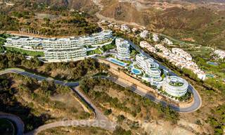 Nouveaux appartements de luxe de style contemporains à vendre avec vue extraordinaire sur la mer, le golf et la montagne - Benahavis, Marbella 37280 