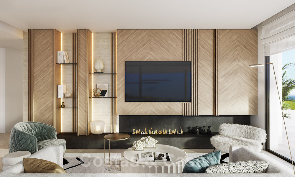 Nouveaux appartements de luxe de style contemporains à vendre avec vue extraordinaire sur la mer, le golf et la montagne - Benahavis, Marbella 37285