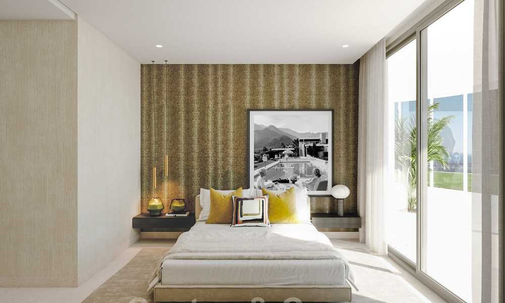 Nouveaux appartements de luxe de style contemporains à vendre avec vue extraordinaire sur la mer, le golf et la montagne - Benahavis, Marbella 37286