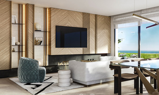 Nouveaux appartements de luxe de style contemporains à vendre avec vue extraordinaire sur la mer, le golf et la montagne - Benahavis, Marbella 37289 