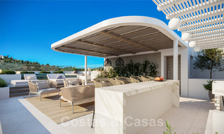 Nouveaux appartements de luxe de style contemporains à vendre avec vue extraordinaire sur la mer, le golf et la montagne - Benahavis, Marbella 37299 