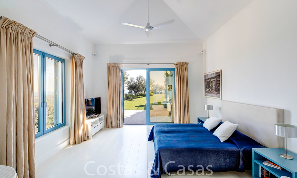 Majestueuse villa de luxe dans un cadre rural à vendre, avec vue imprenable sur la mer et la montagne, Benahavis, Marbella 6334