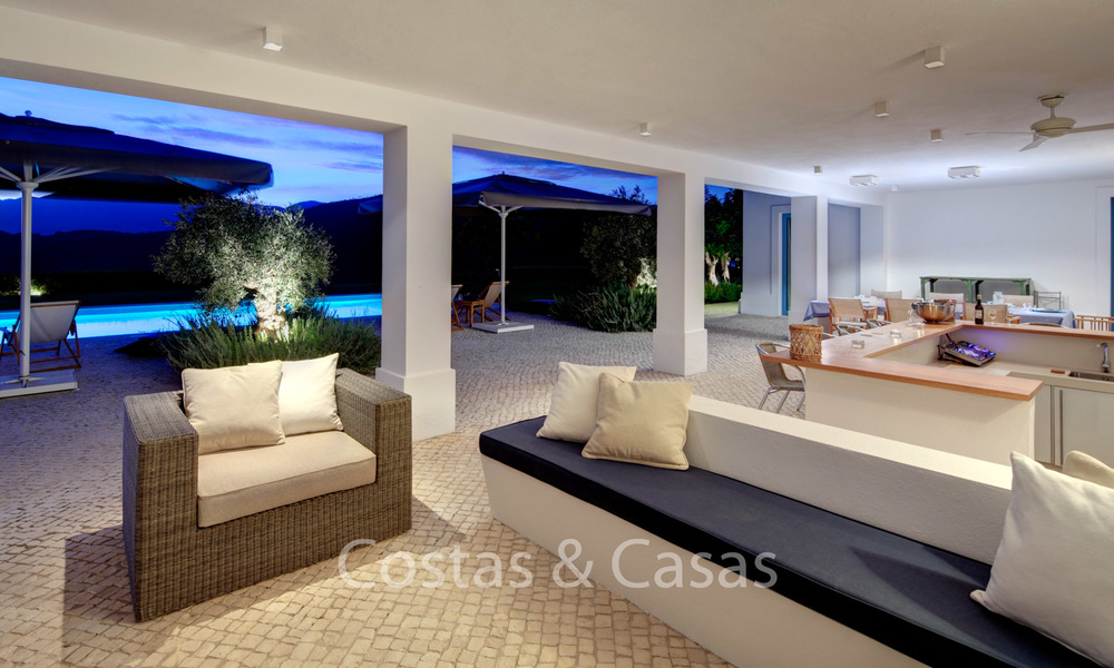 Majestueuse villa de luxe dans un cadre rural à vendre, avec vue imprenable sur la mer et la montagne, Benahavis, Marbella 6349