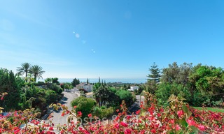 Elégante villa rénovée de style andalou à vendre, avec vue panoramique sur la mer, Marbella Est - Marbella 6385 
