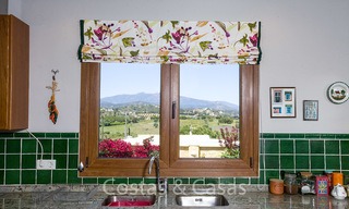 Charmante villa rustique à vendre à la campagne, avec vue imprenable sur les montagnes, Estepona Est - Marbella 6404 