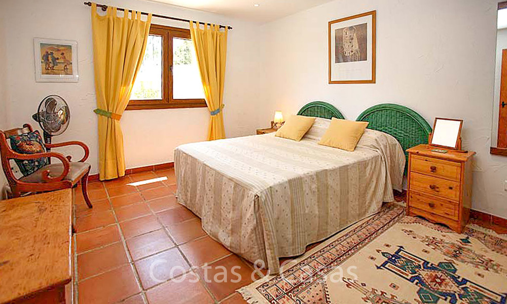 Charmante villa rustique à vendre à la campagne, avec vue imprenable sur les montagnes, Estepona Est - Marbella 6411