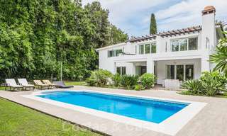 Magnifique villa rénovée à vendre au cœur de la Vallée du Golf de Nueva Andalucía, Marbella 26636 