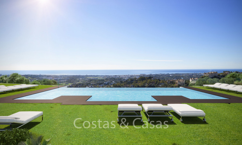 Superbes nouveaux appartements de luxe à vendre, avec vue imprenable sur la mer et la vallée, Benahavis - Marbella 6470