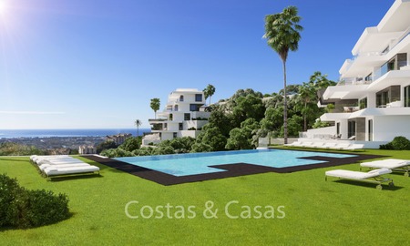 Superbes nouveaux appartements de luxe à vendre, avec vue imprenable sur la mer et la vallée, Benahavis - Marbella 6471