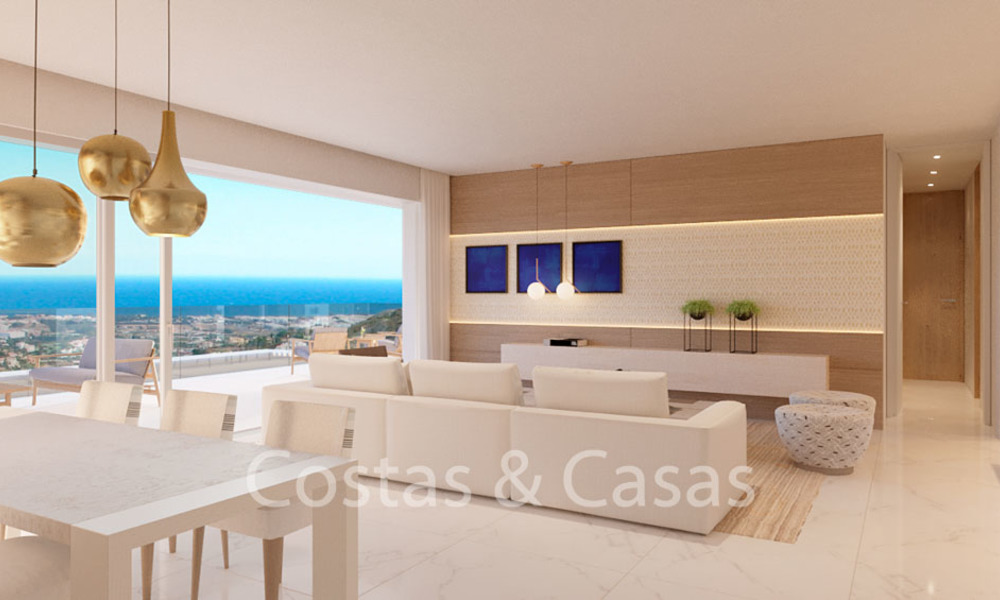 Superbes nouveaux appartements de luxe à vendre, avec vue imprenable sur la mer et la vallée, Benahavis - Marbella 6483