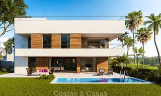 Villas de luxe modernes et confortables à vendre sur un beau golf - New Golden Mile, Marbella 6659 