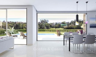 Villas de luxe modernes et confortables à vendre sur un beau golf - New Golden Mile, Marbella 6661 