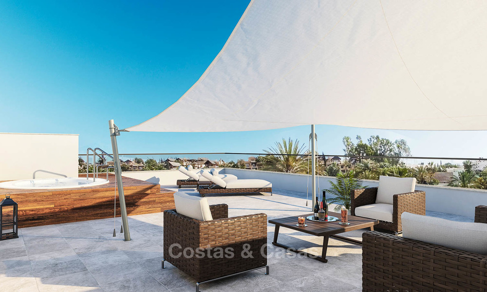 Villas de luxe modernes et confortables à vendre sur un beau golf - New Golden Mile, Marbella 6666