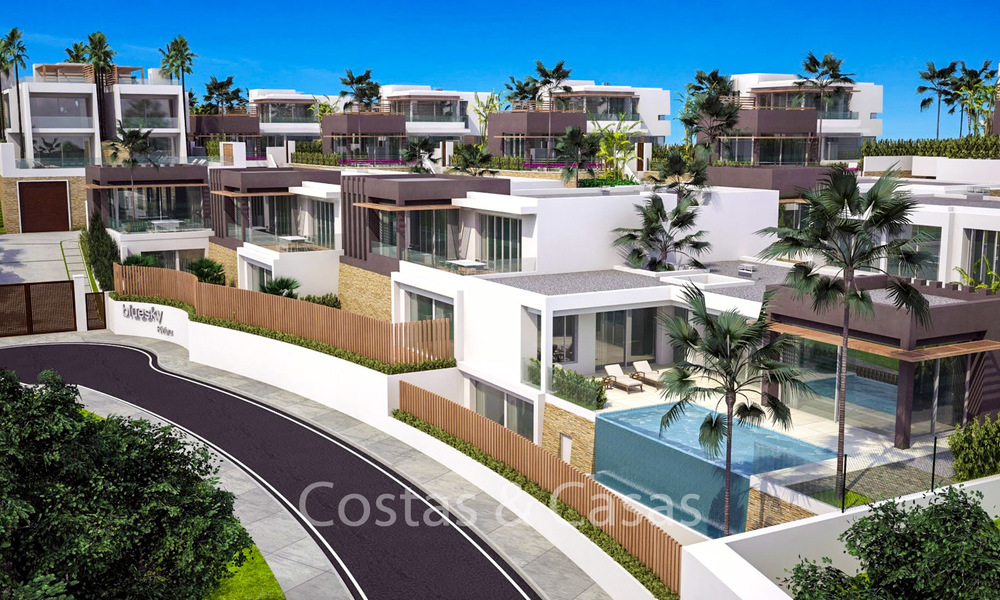 Villas de luxe avec vue sur la mer, la montagne et le golf à vendre, Riviera del Sol, Mijas, Costa del Sol 6491