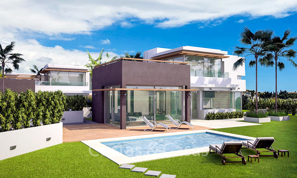 Villas de luxe avec vue sur la mer, la montagne et le golf à vendre, Riviera del Sol, Mijas, Costa del Sol 6492