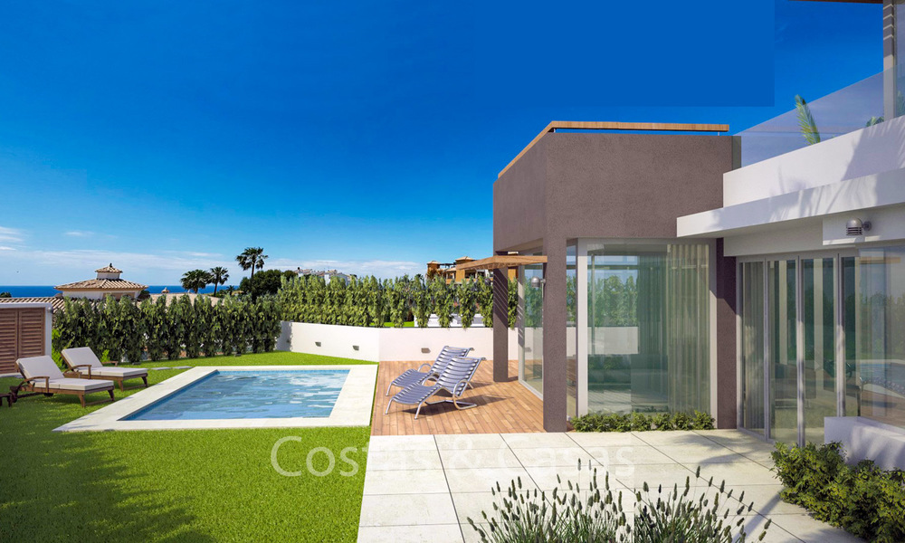Villas de luxe avec vue sur la mer, la montagne et le golf à vendre, Riviera del Sol, Mijas, Costa del Sol 6494