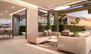 Villas de luxe avec vue sur la mer, la montagne et le golf à vendre, Riviera del Sol, Mijas, Costa del Sol 6496 