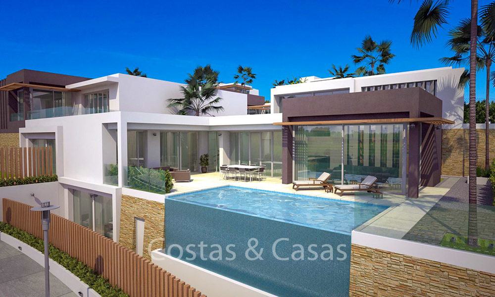 Villas de luxe avec vue sur la mer, la montagne et le golf à vendre, Riviera del Sol, Mijas, Costa del Sol 6502