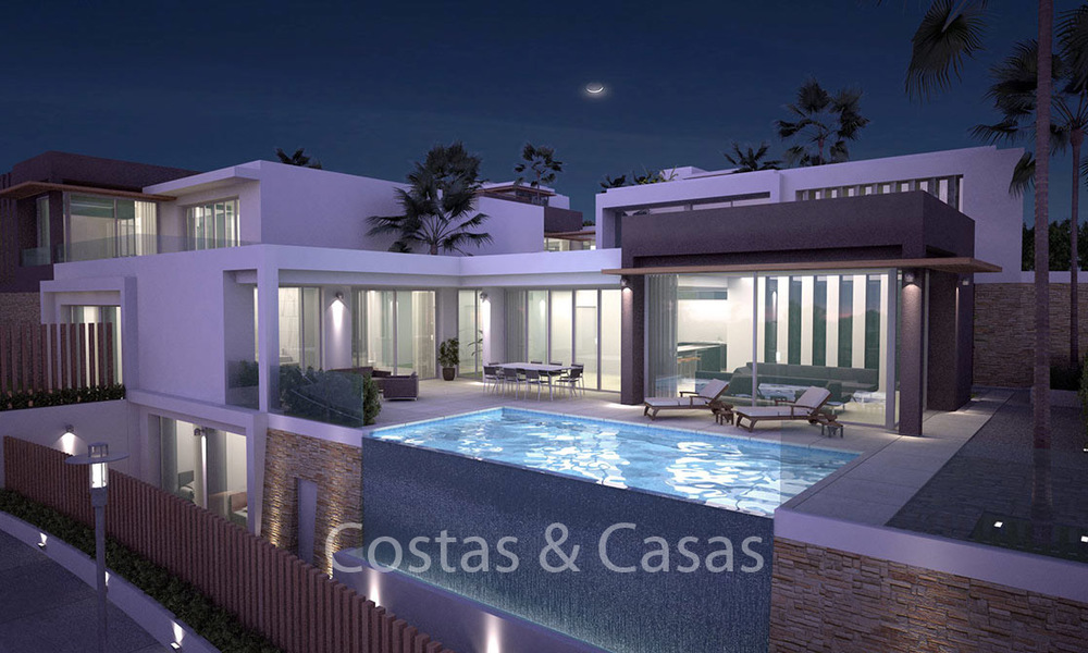Villas de luxe avec vue sur la mer, la montagne et le golf à vendre, Riviera del Sol, Mijas, Costa del Sol 6504