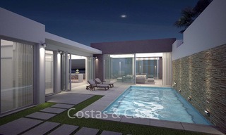 Villas de luxe avec vue sur la mer, la montagne et le golf à vendre, Riviera del Sol, Mijas, Costa del Sol 6507 