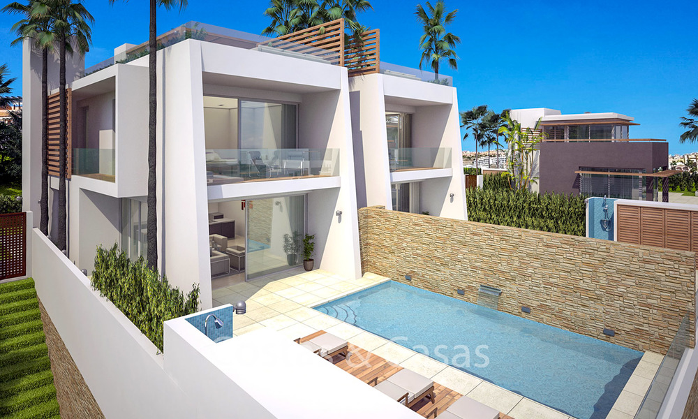 Villas de luxe avec vue sur la mer, la montagne et le golf à vendre, Riviera del Sol, Mijas, Costa del Sol 6509