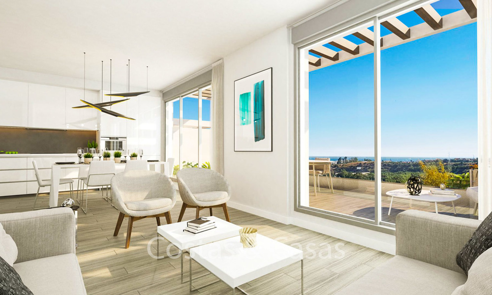 Appartements spacieux et ultra-modernes avec une vue imprenable sur la mer à vendre, New Golden Mile, Marbella - Estepona 6540