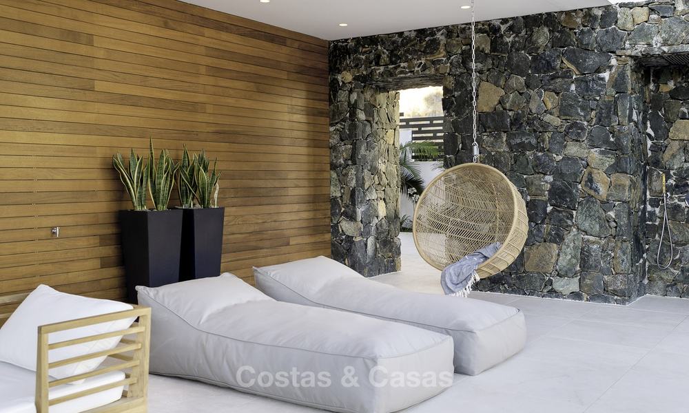 Superbe villa neuve de luxe, style contemporaine dans un golf haut de gamme à vendre, Benahavis - Marbella 17174