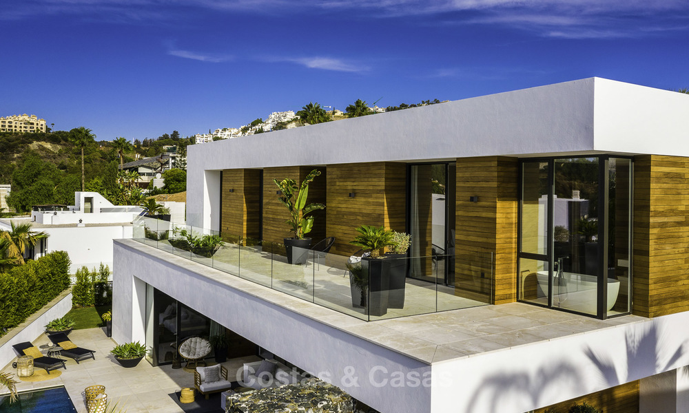 Superbe villa neuve de luxe, style contemporaine dans un golf haut de gamme à vendre, Benahavis - Marbella 17176