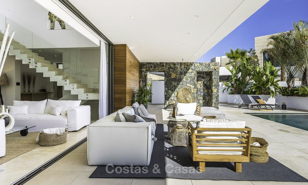 Superbe villa neuve de luxe, style contemporaine dans un golf haut de gamme à vendre, Benahavis - Marbella 17186