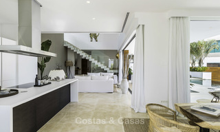 Superbe villa neuve de luxe, style contemporaine dans un golf haut de gamme à vendre, Benahavis - Marbella 17187 