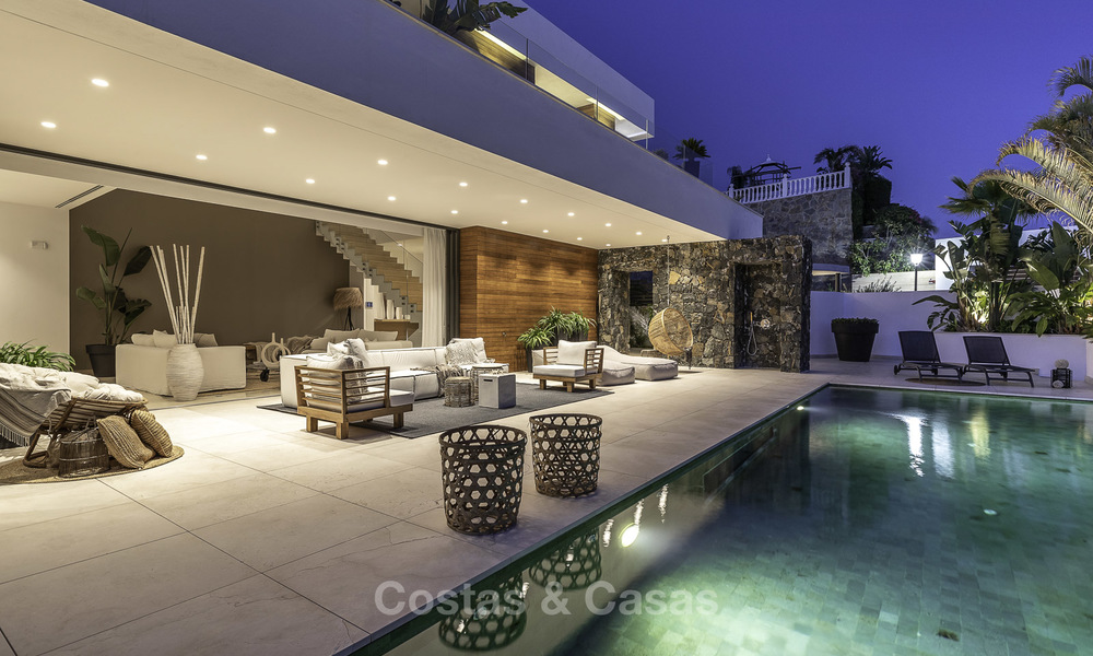 Superbe villa neuve de luxe, style contemporaine dans un golf haut de gamme à vendre, Benahavis - Marbella 17200