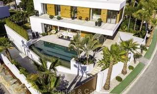 Superbe villa neuve de luxe, style contemporaine dans un golf haut de gamme à vendre, Benahavis - Marbella 19574 